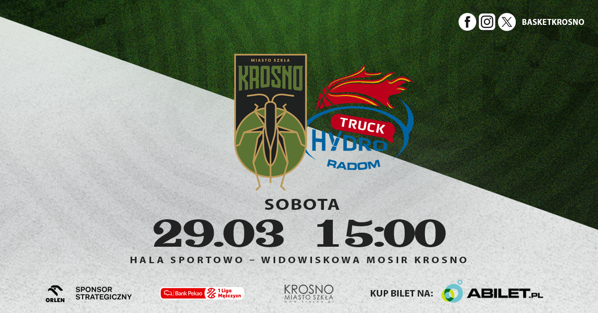 Miasto Szkła Krosno vs HydroTruck Radom