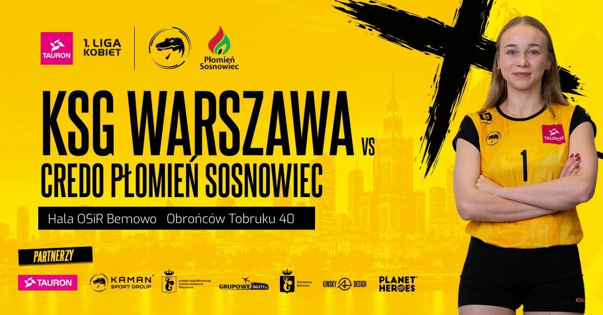 KSG Warszawa vs Credo Płomień Sosnowiec