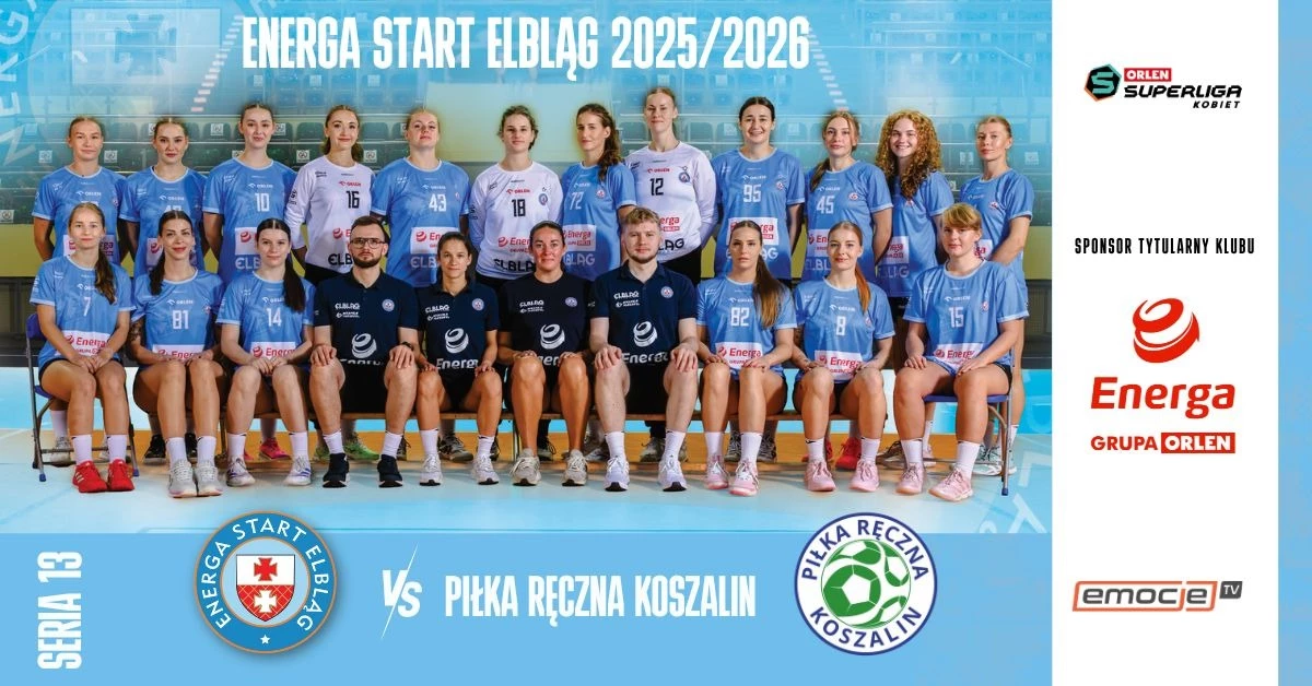 Energa Start Elbląg vs Piłka Ręczna Koszalin
