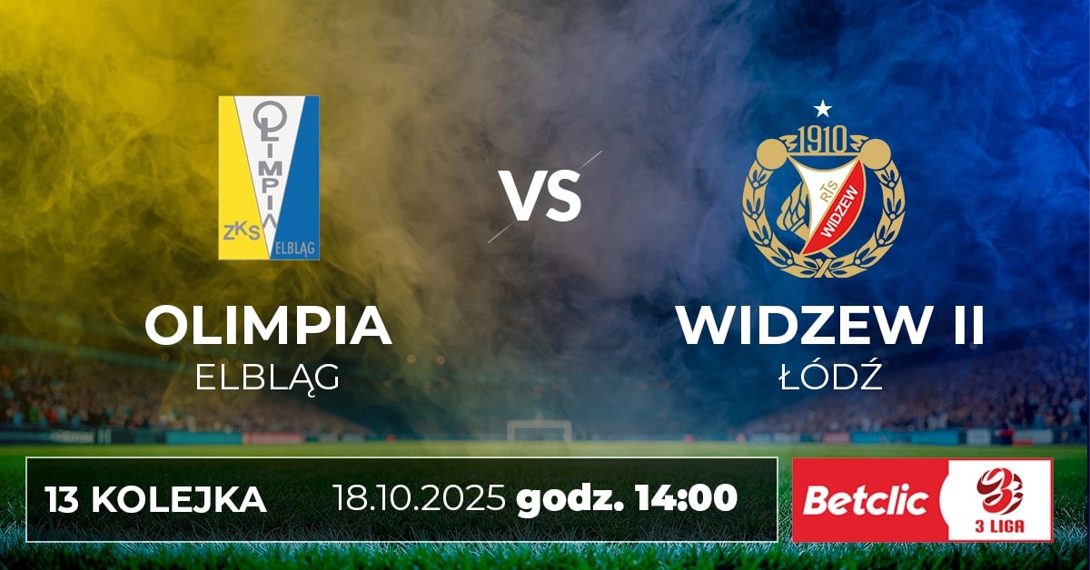 ZKS Olimpia Elbląg vs Widzew II Łódź