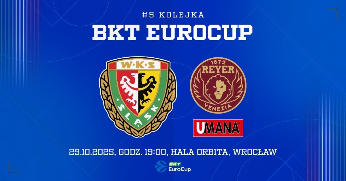 WKS Śląsk Wrocław vs Umana Reyer Venice
