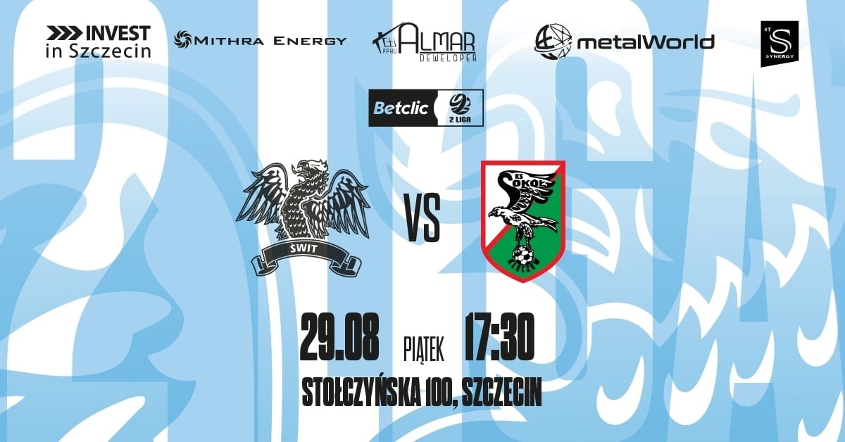 Świt Szczecin vs Sokół Kleczew