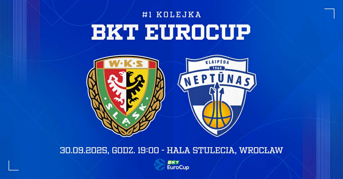 WKS Śląsk Wrocław vs Neptunas Kłajpeda