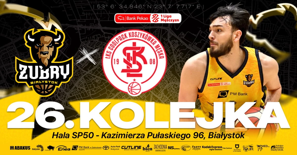 Żubry Abakus Okna Białystok vs ŁKS Coolpack Łódź