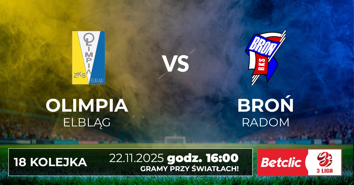 ZKS Olimpia Elbląg vs Broń Radom