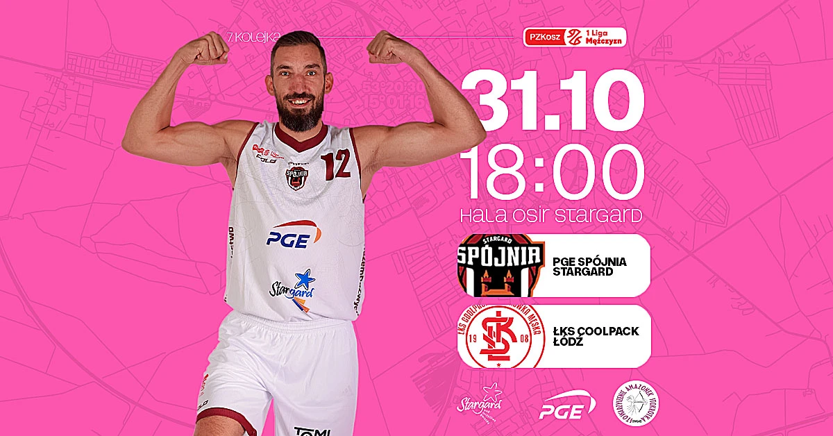 PGE Spójnia Stargard vs ŁKS Coolpack Łódź