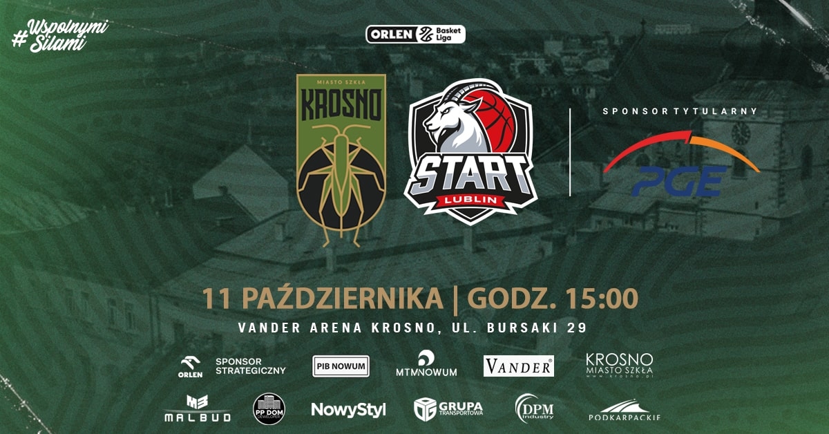Miasto Szkła Krosno vs Start Lublin