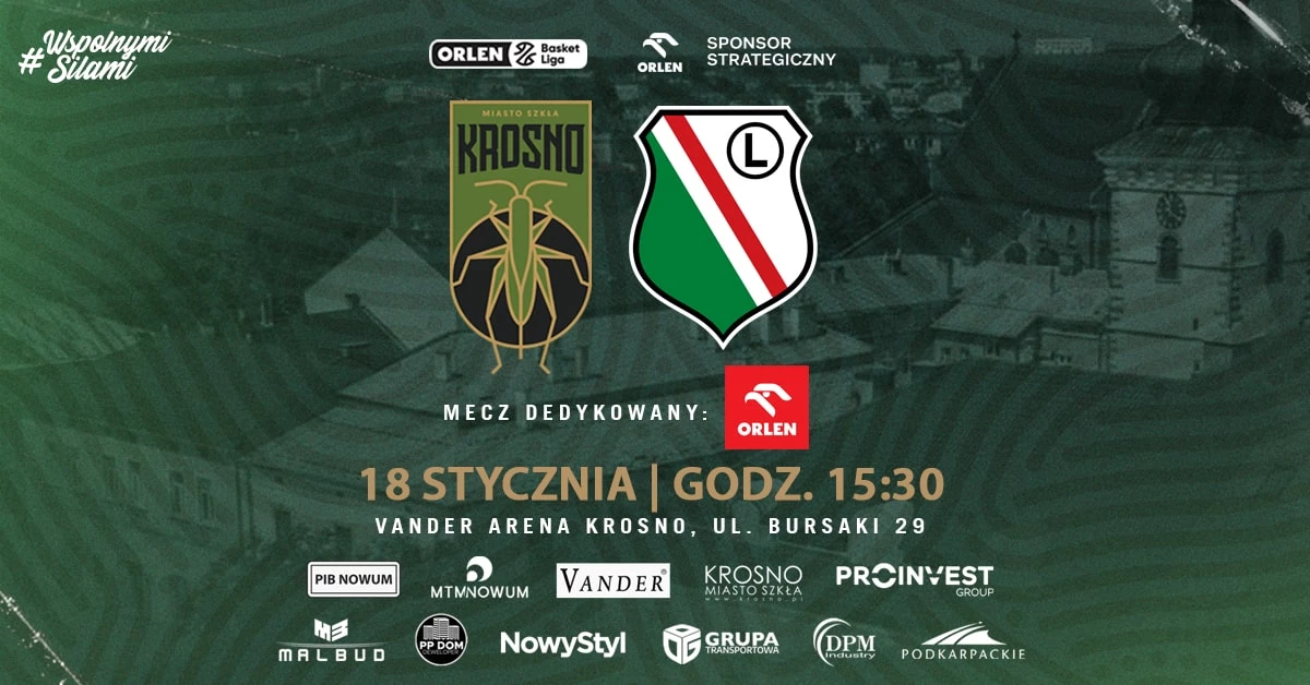 Miasto Szkła Krosno vs Legia Warszawa