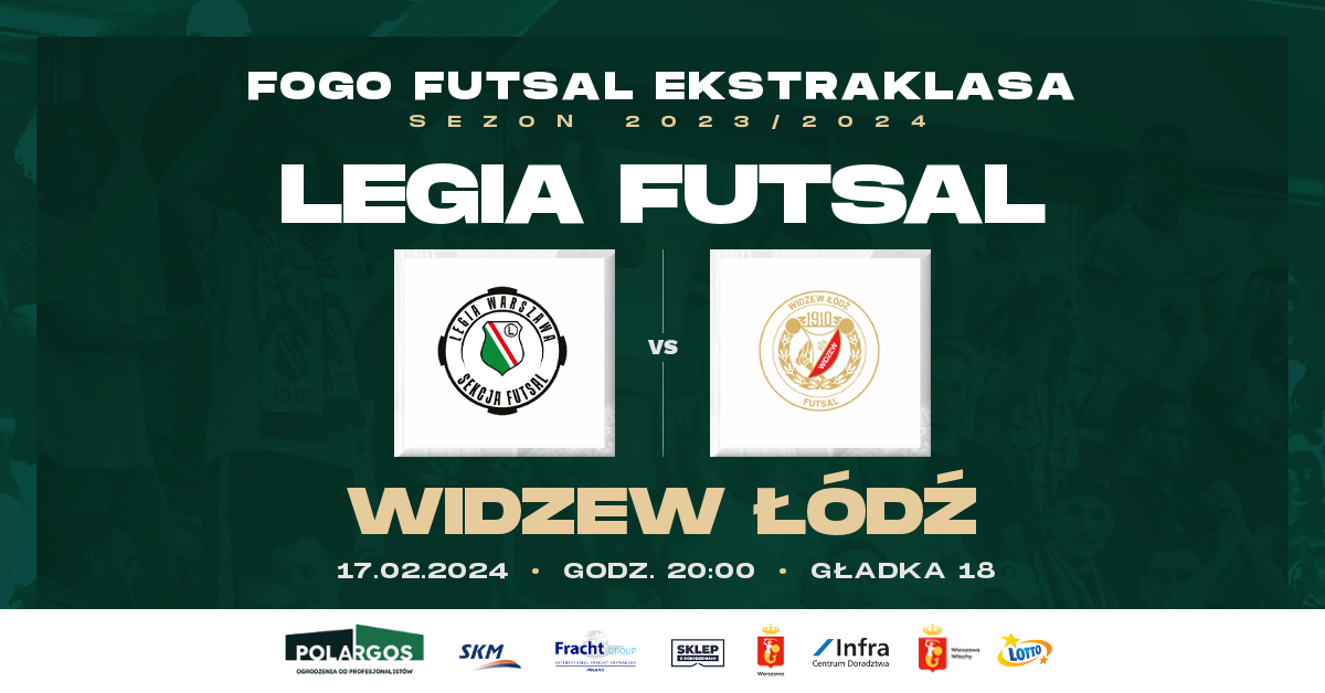 Legia Warszawa Futsal vs Widzew Łódź