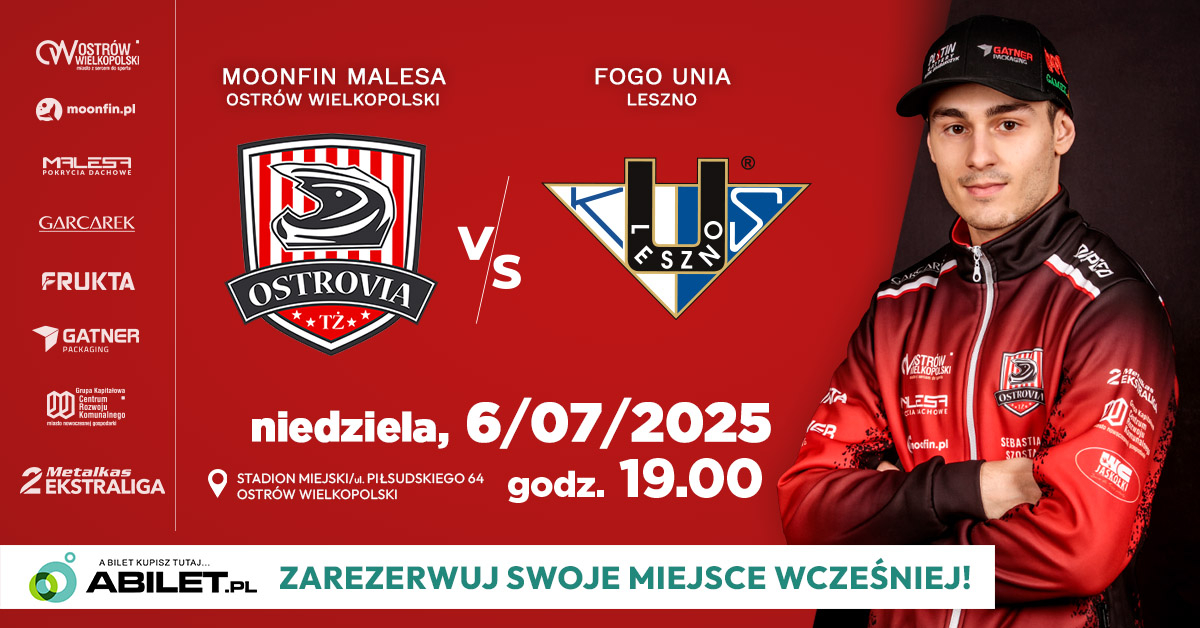 MOONFIN MALESA Ostrów Wlkp. vs FOGO UNIA Leszno