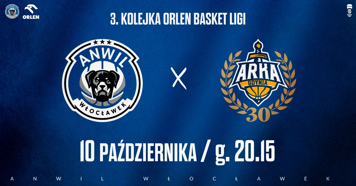 Anwil Włocławek vs AMW Arka Gdynia