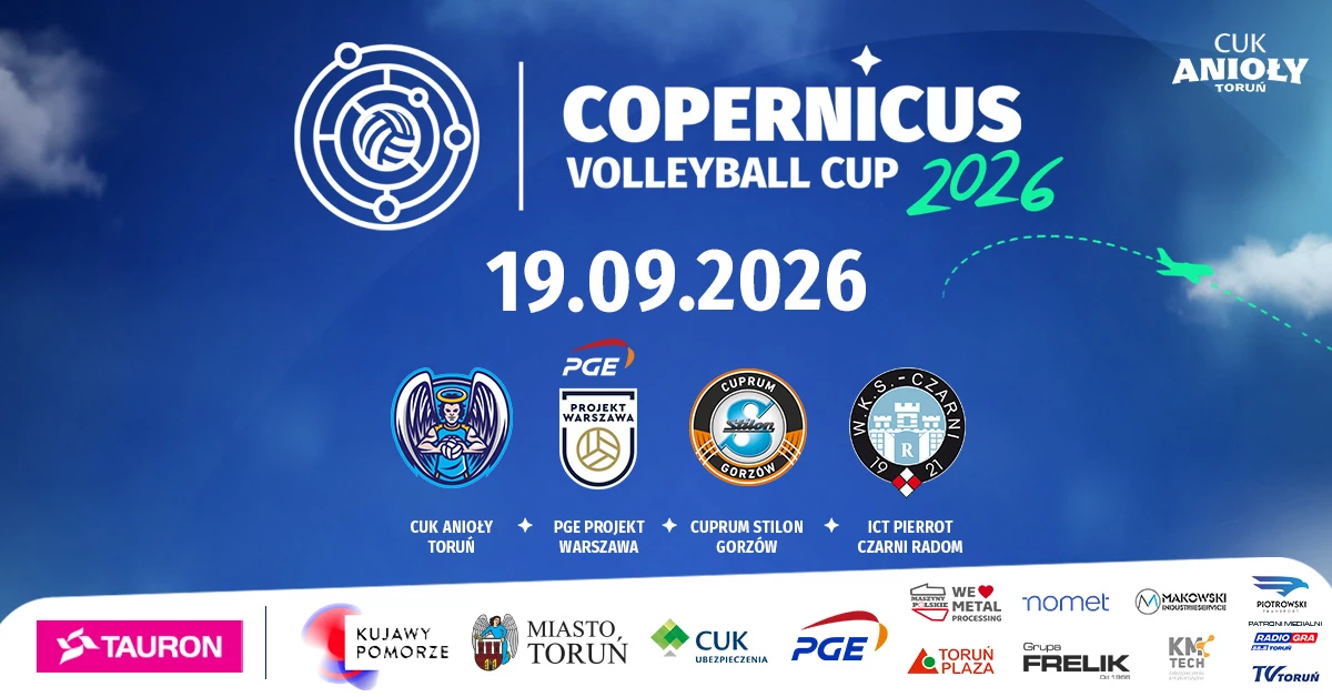 Copernicus Volleyball CUP 2026 TORUŃ / KUJAWY I POMORZE - SOBOTA
