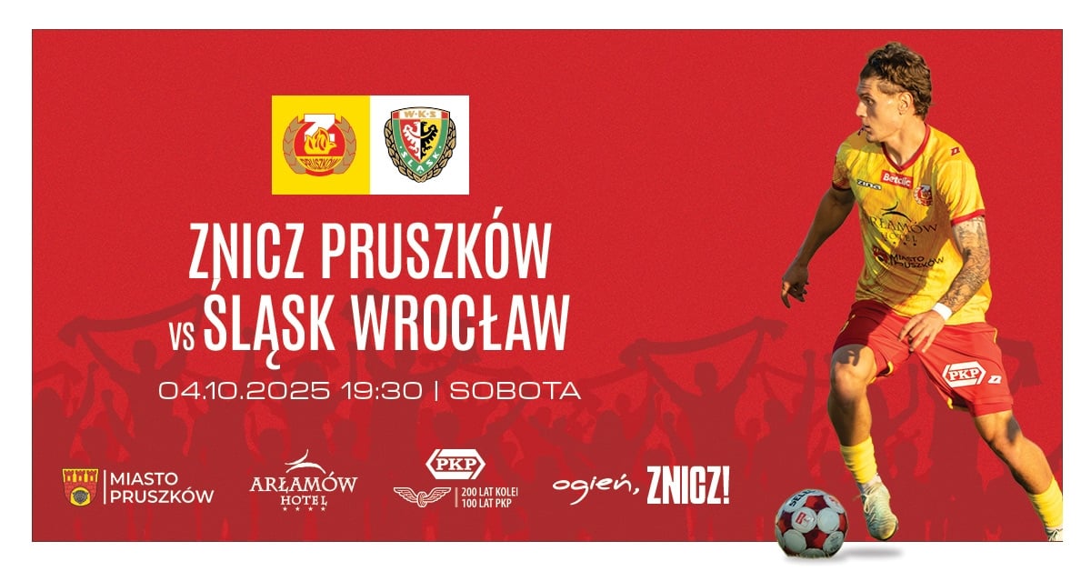 MKS Znicz Pruszków vs Śląsk Wrocław