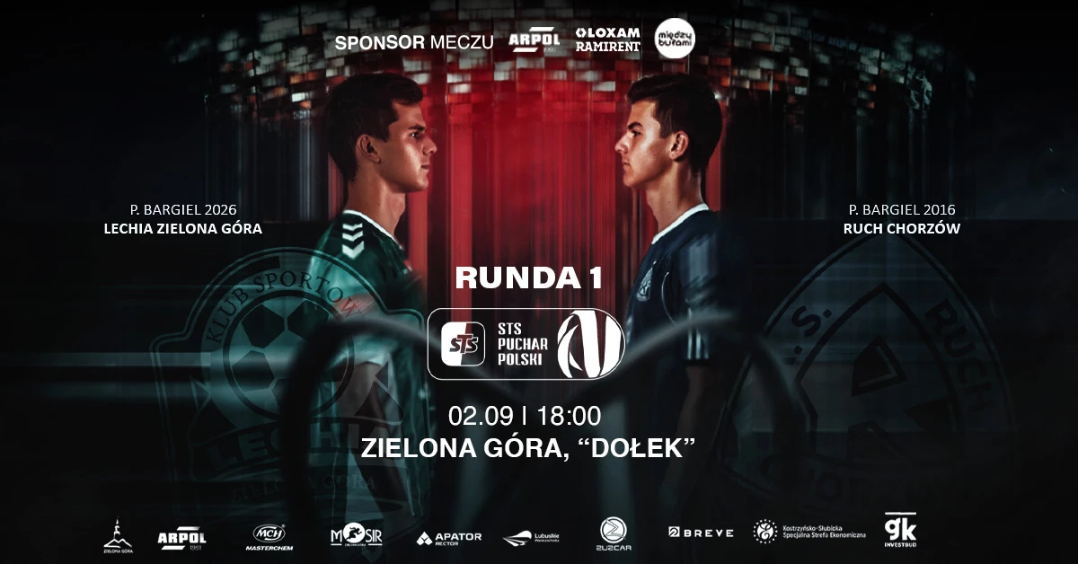 I runda Pucharu Polski: KS Lechia Zielona Góra vs Ruch Chorzów
