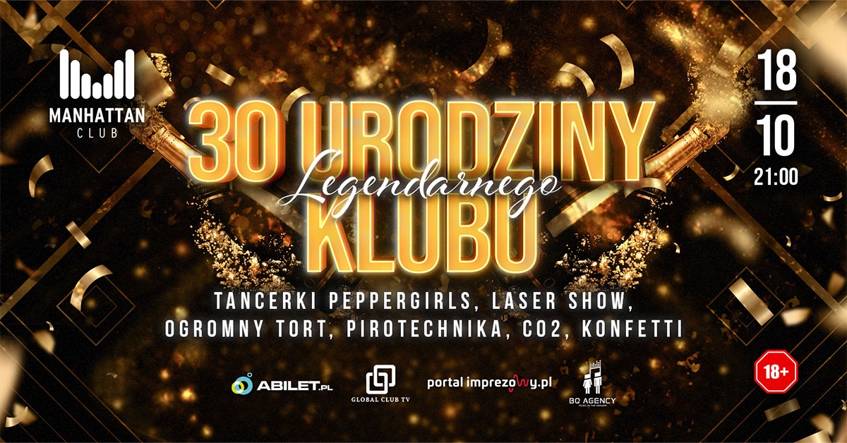 30 urodziny klubu Manhattan!