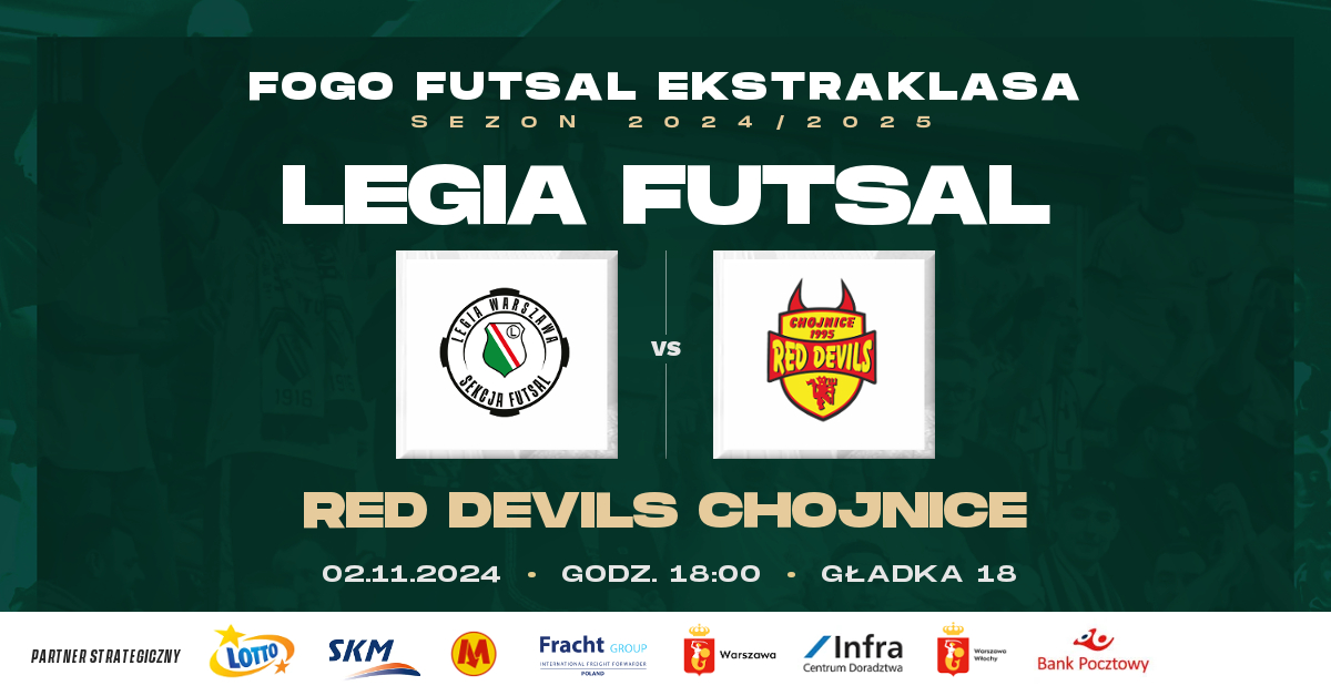 Legia Warszawa vs Red Devils Chojnice