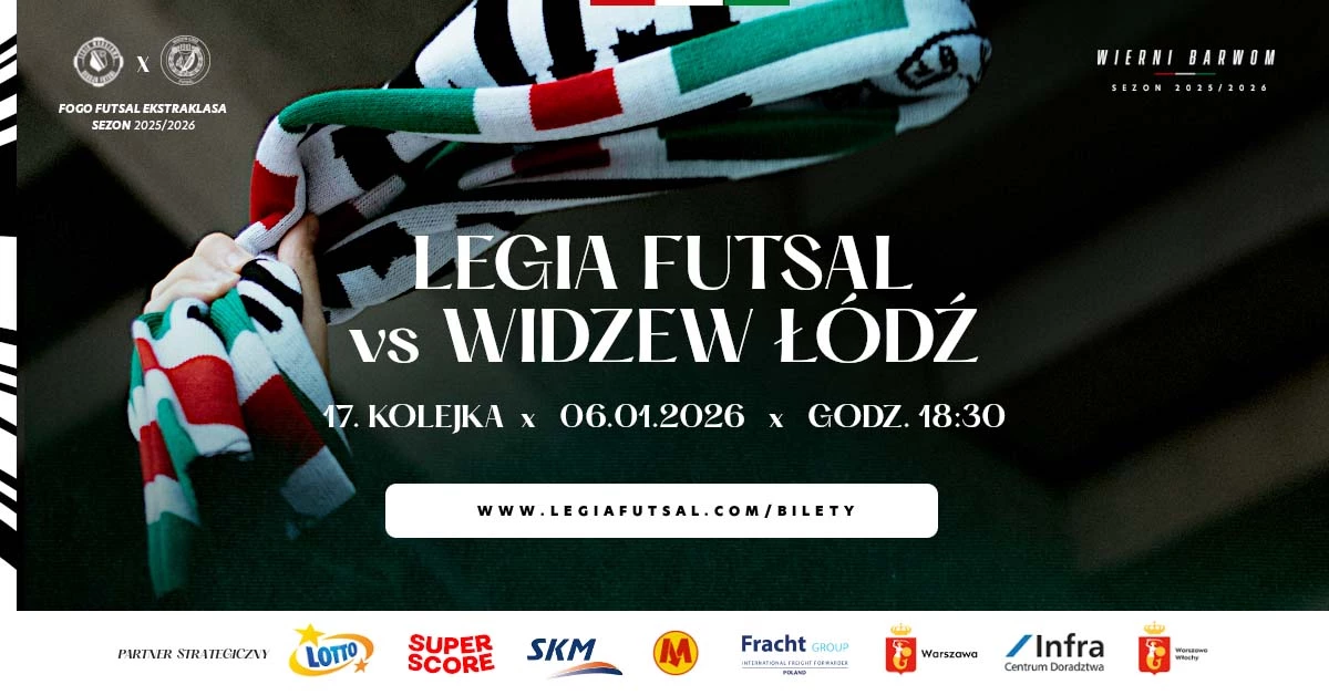 Legia Warszawa Futsal vs Widzew Łódź