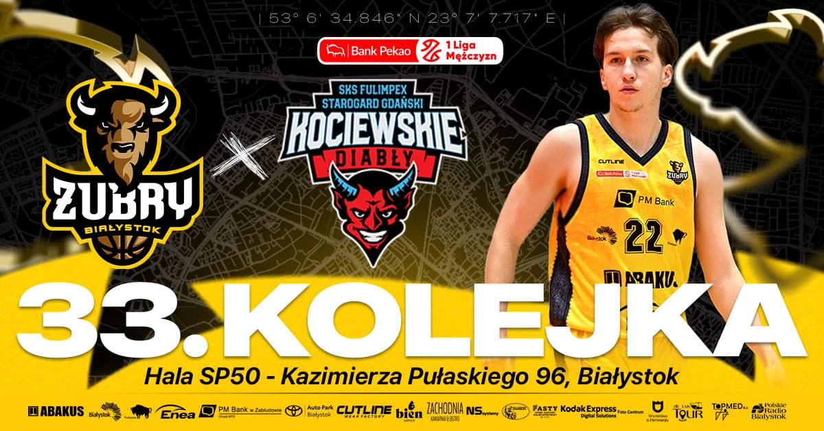 Żubry Abakus Okna Białystok vs SKS Fulimpex Starogard Gdański