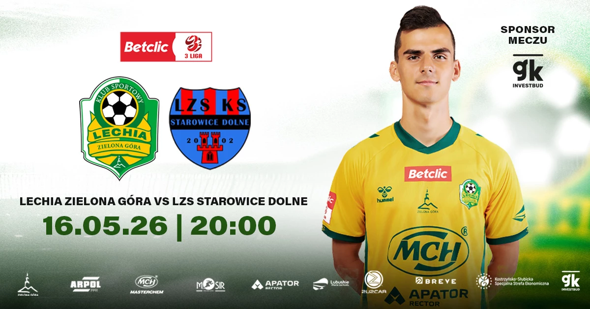 KS Lechia Zielona Góra vs LZS Starowice Dolne