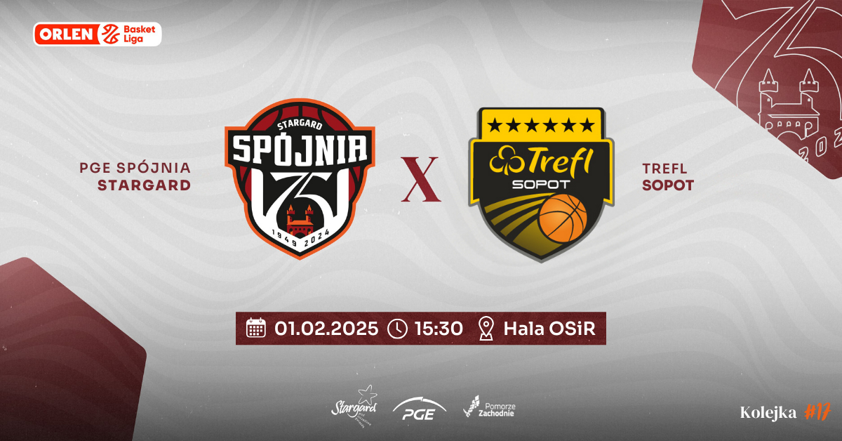 PGE Spójnia Stargard vs Trefl Sopot