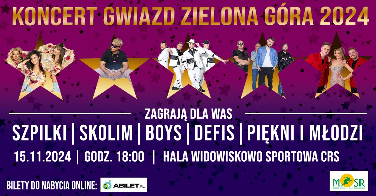 Koncert Gwiazd Zielona Góra 2024