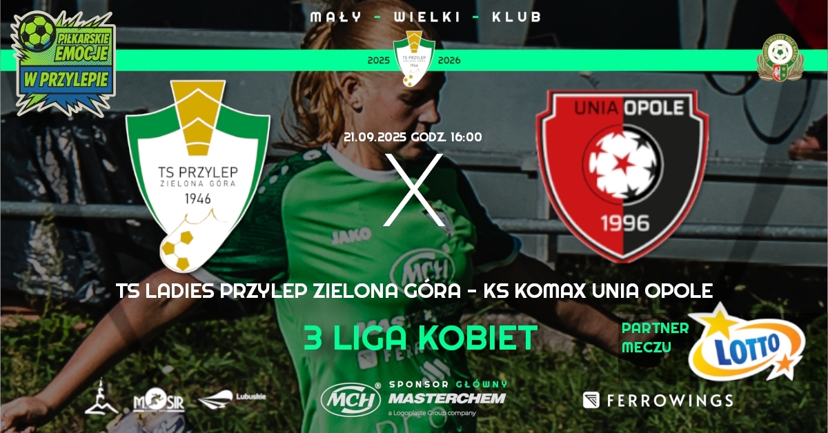 TS Ladies Przylep Zielona Góra vs KS Komax Unia Opole