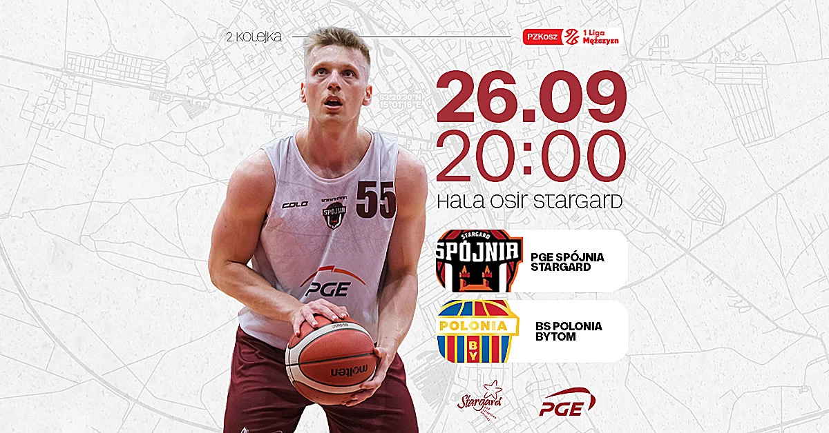 PGE Spójnia Stargard vs BS Polonia Bytom