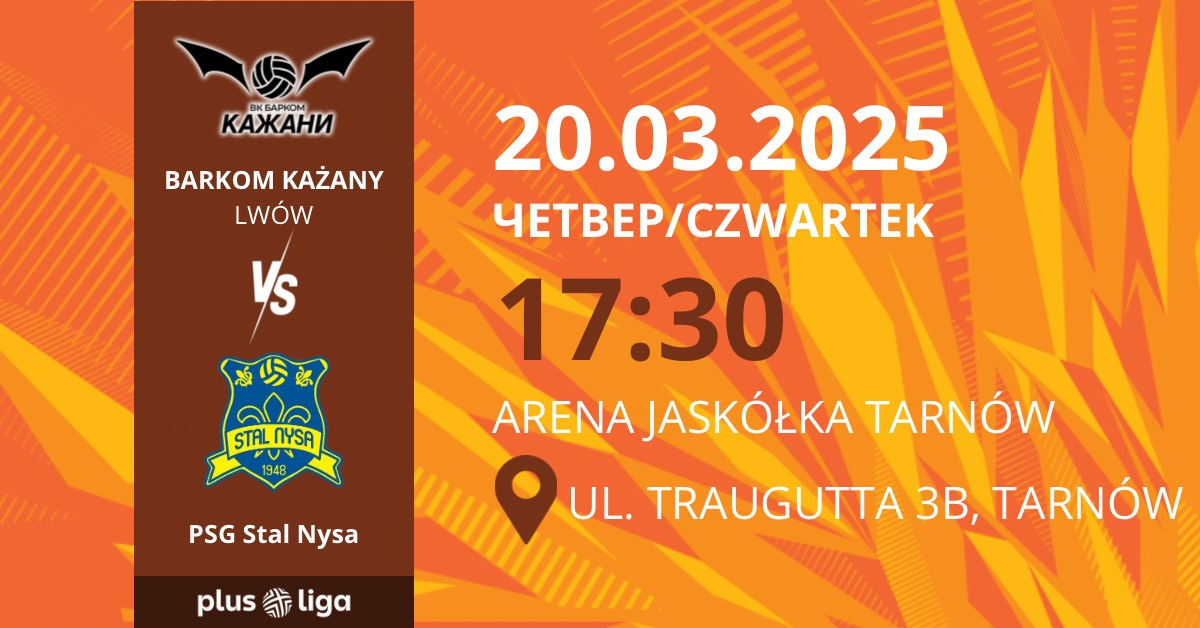 Barkom Każany Lwów vs PSG Stal Nysa
