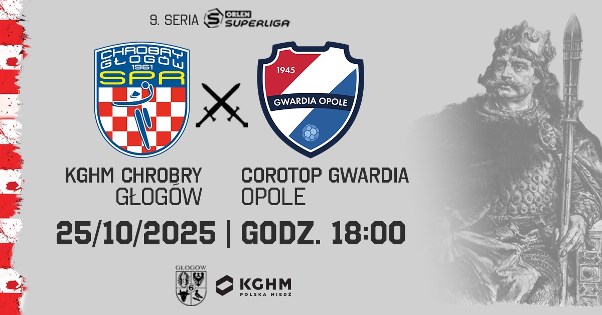 KGHM Chrobry Głogów vs Gwardia Opole