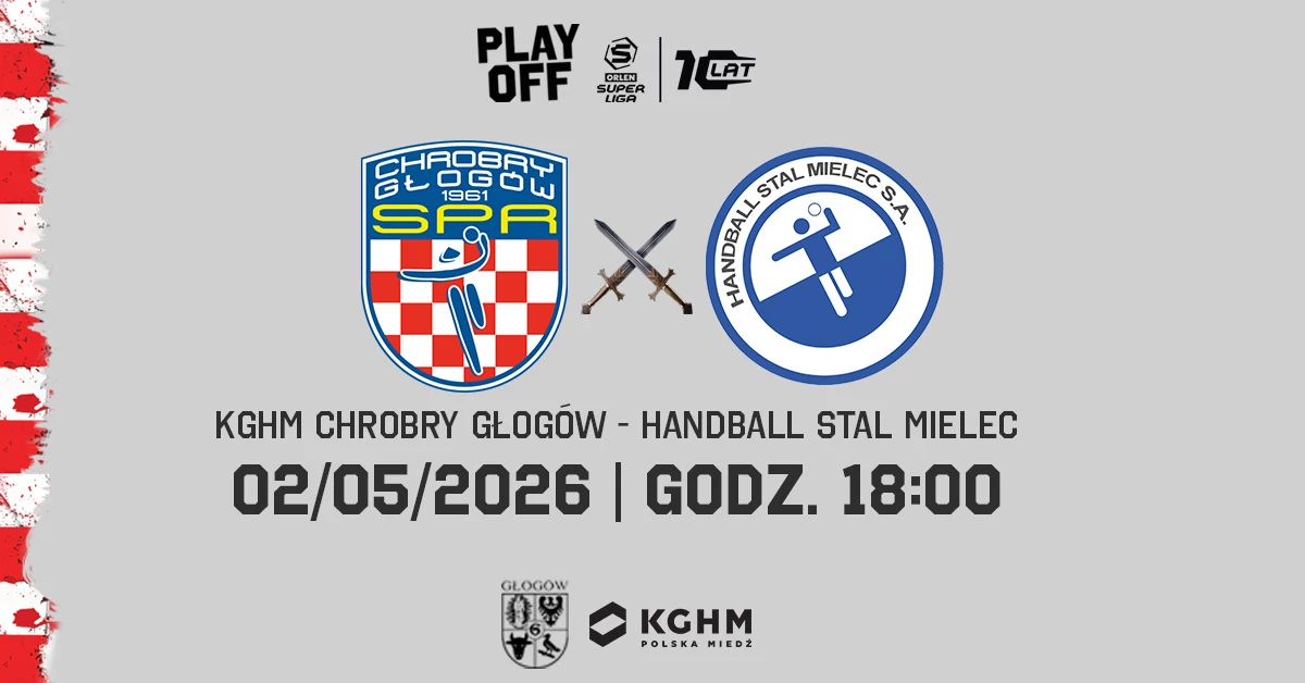 KGHM Chrobry Głogów vs Handball Stal Mielec