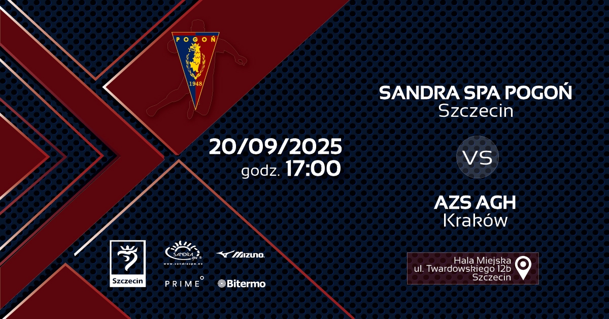 Sandra Spa Pogoń Szczecin vs AZS AGH Kraków
