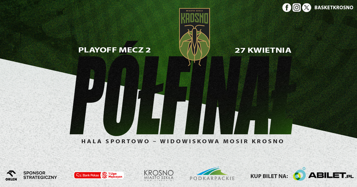 Półfinał Playoff: Miasto Szkła Krosno vs WKK Active Hotel Wrocław - game 2